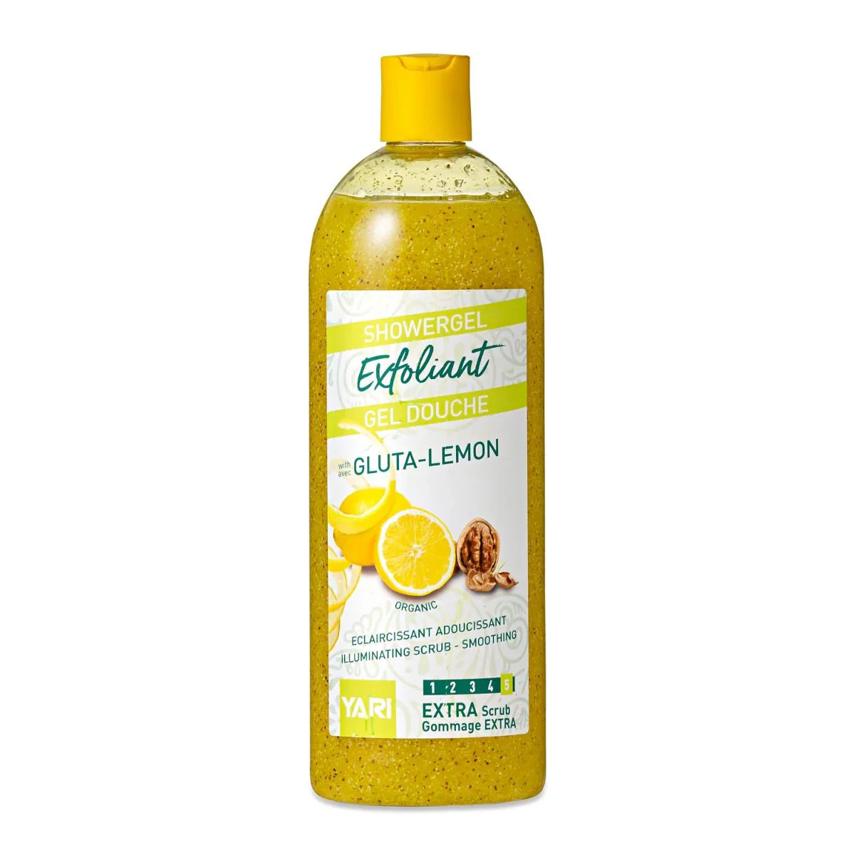 YARI Gel Douche Exfoliant GLUTA-LEMON